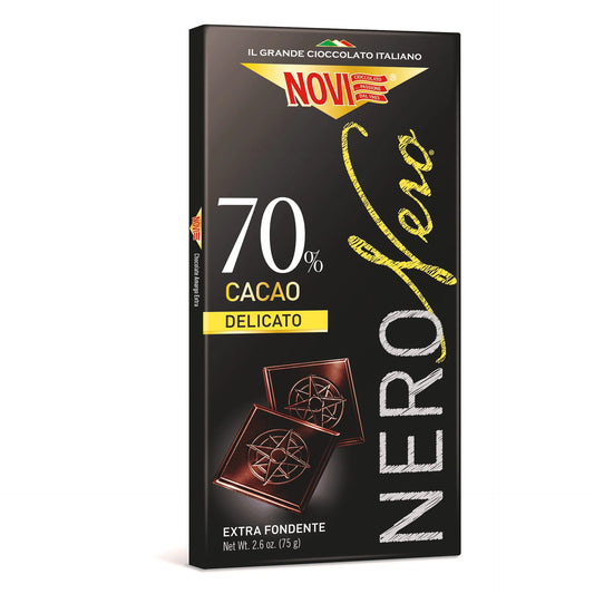 Cioccolato Novi NERO NERO 70% Dark Chocolate Bar