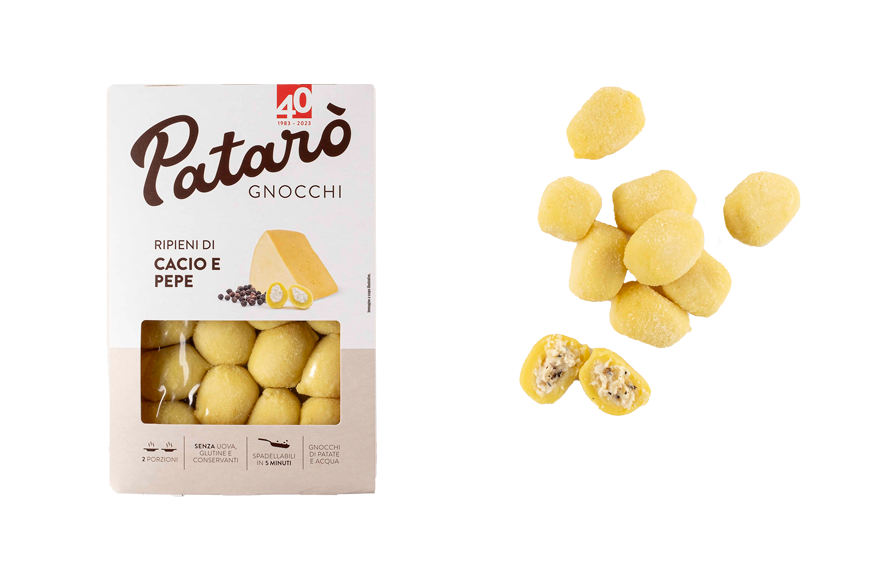 Patarò's Pecorino & Black Pepper Stuffed Gnocchi
