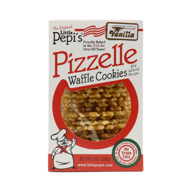 Little Pepi's Vanilla Pizzelles