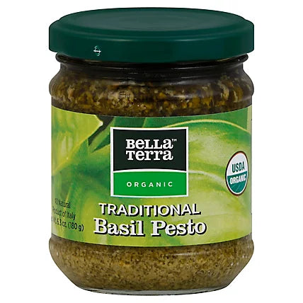 Bella Terra Garlic Traditional Basil Pesto Sauce