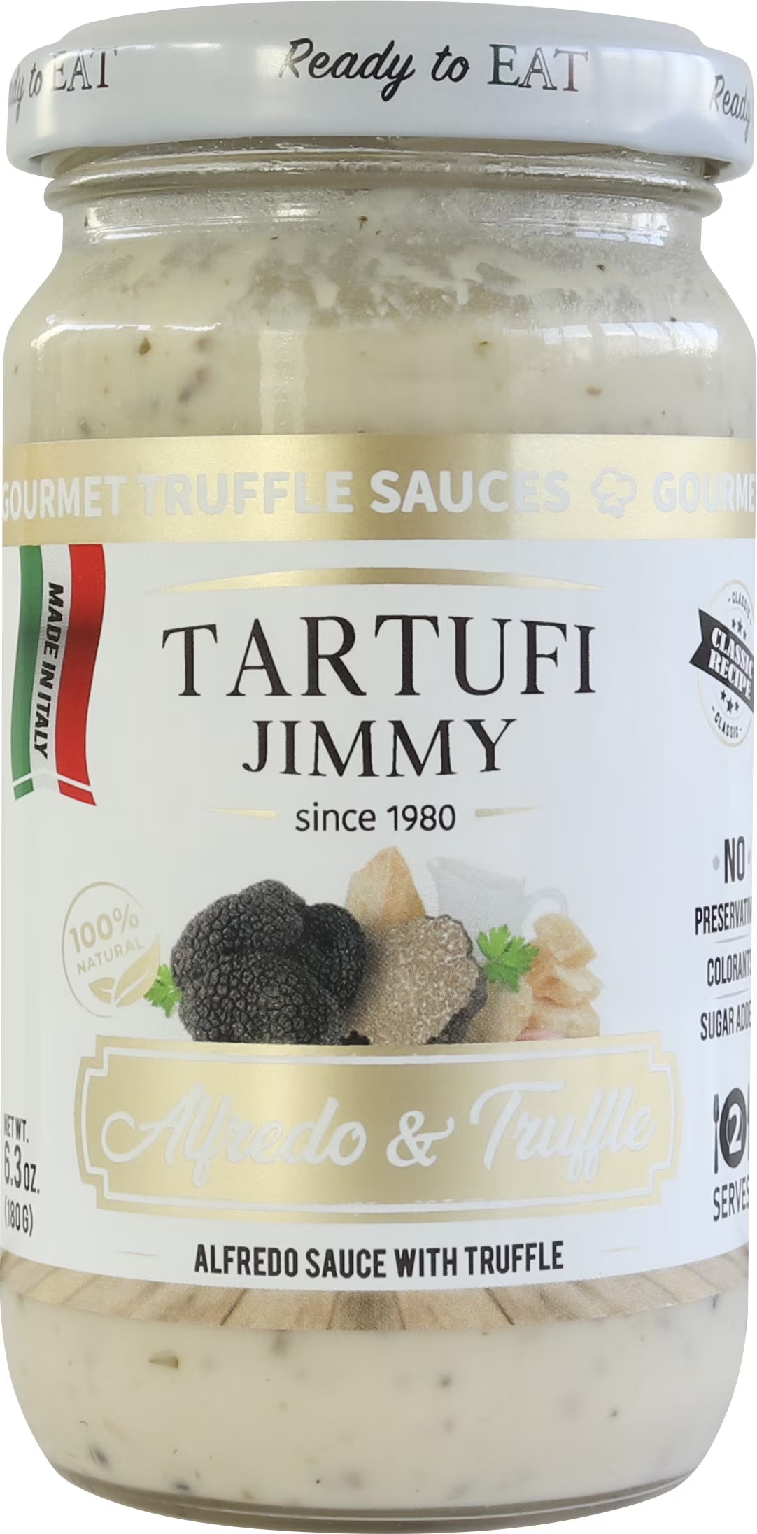 Tartufi Jimmy Alfredo sauce with Truffle