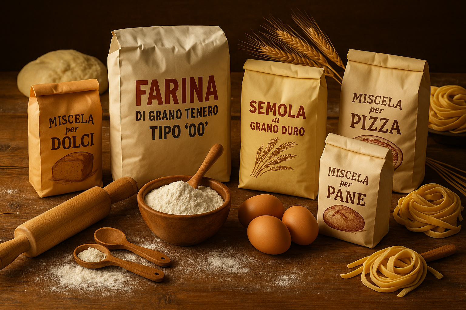 Italian Flour & Baking Mixes - Tipo 00 Semolina - The Italians' Pantry