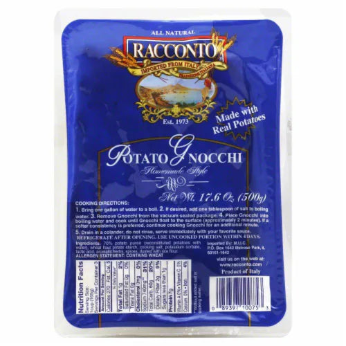 Racconto Potato Gnocchi