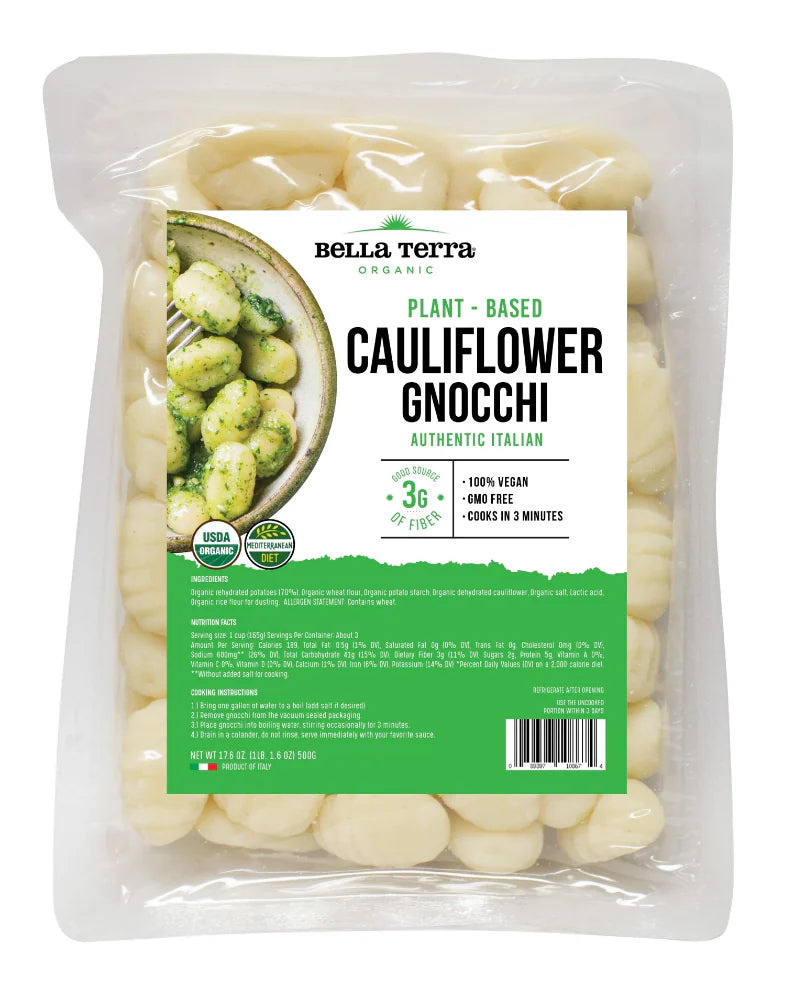 Bella Terra Organic Cauliflower Gnocchi