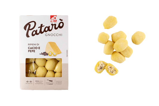 Patarò's Pecorino & Black Pepper Stuffed Gnocchi