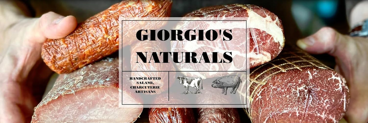 Giorgio's Naturals, Coffee and Bourbon Salami 5oz