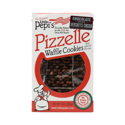 Little Pepi's Chocolate Pizzelles