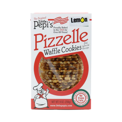 Little Pepi's Lemon Pizzelles