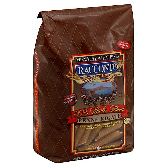 Racconto Whole Wheat Penne Rigate
