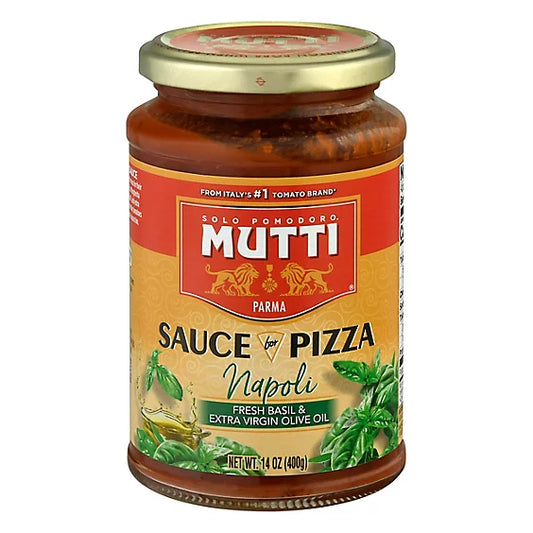 Mutti Pizza Sauce Napoli 14 oz