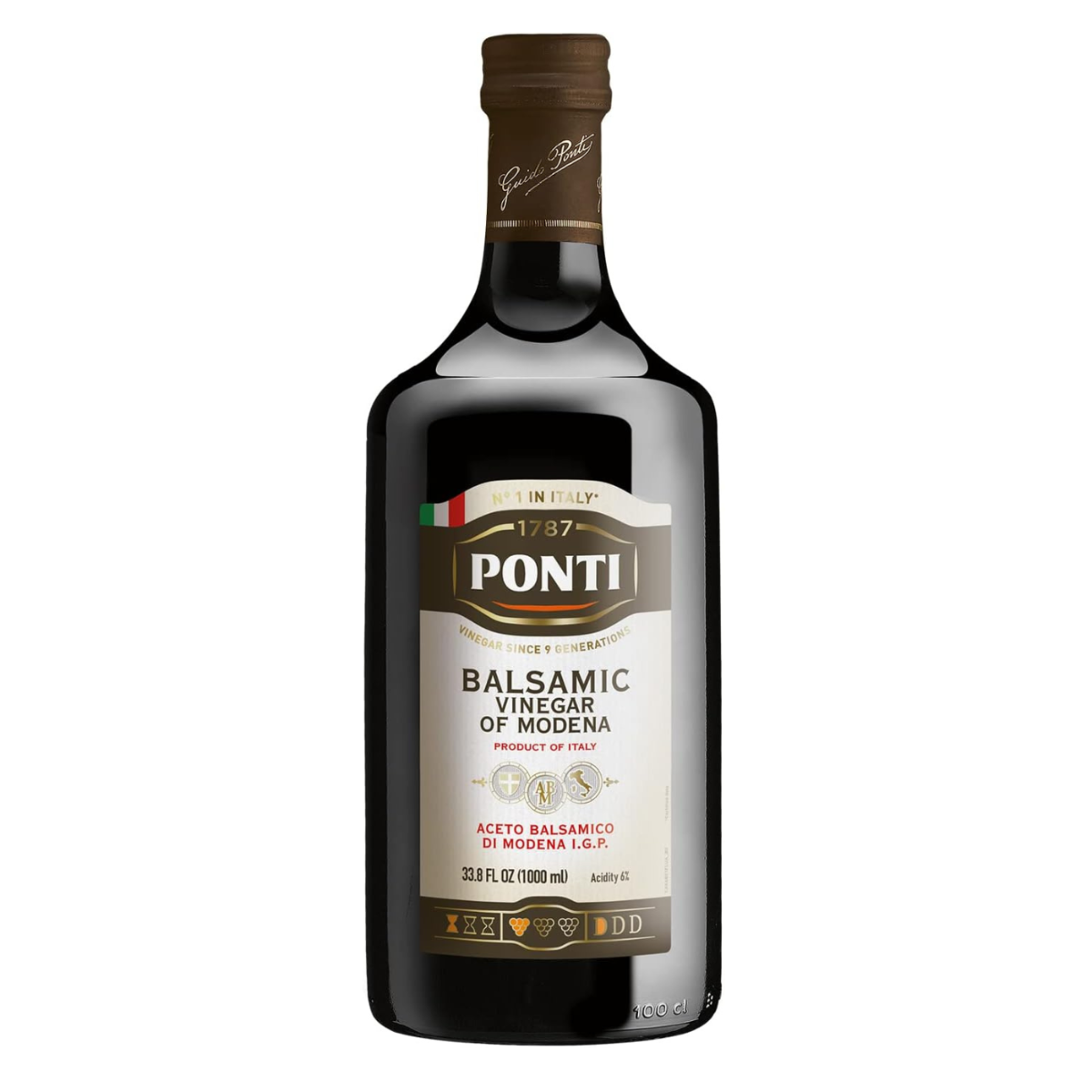 Ponti Balsamic Vinegar of Modena 16.9 Fl Oz