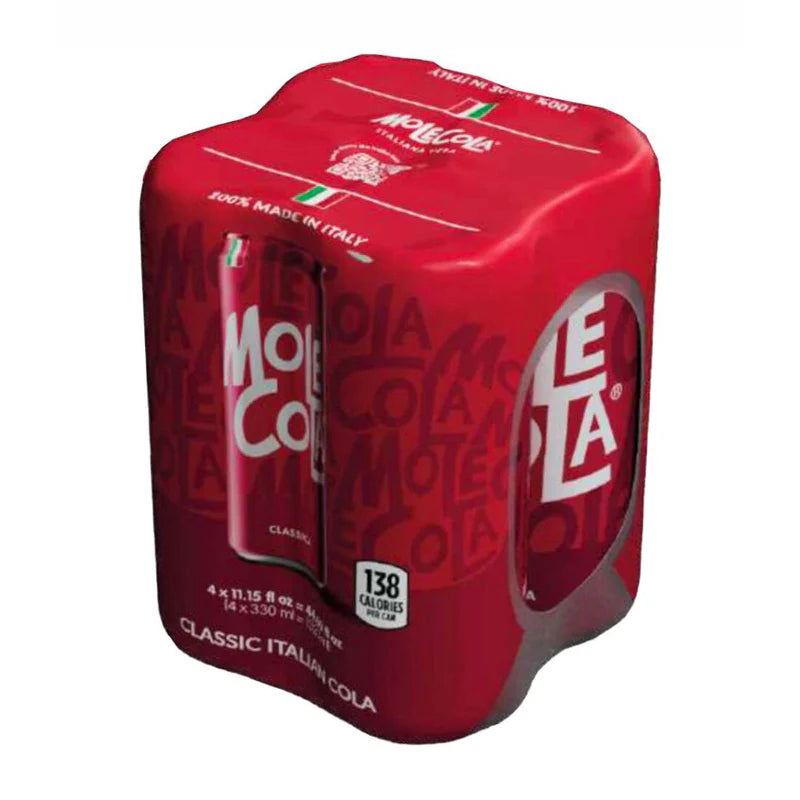 MoleCola Classic Italian Cola Cans (4 pack)
