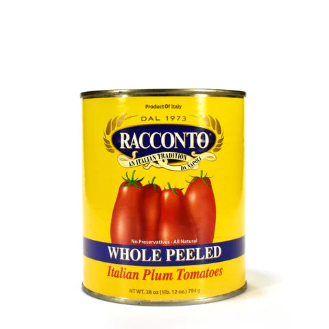 Racconto Imp. Italian Whole Peeled