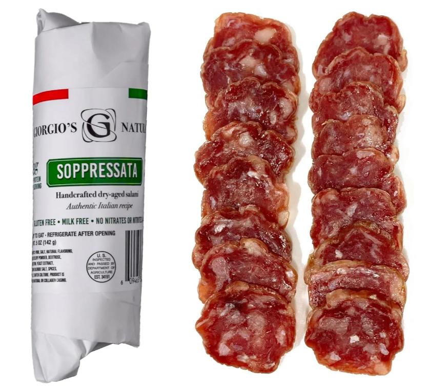 Giorgio's Naturals, Soppressata Salami 5oz