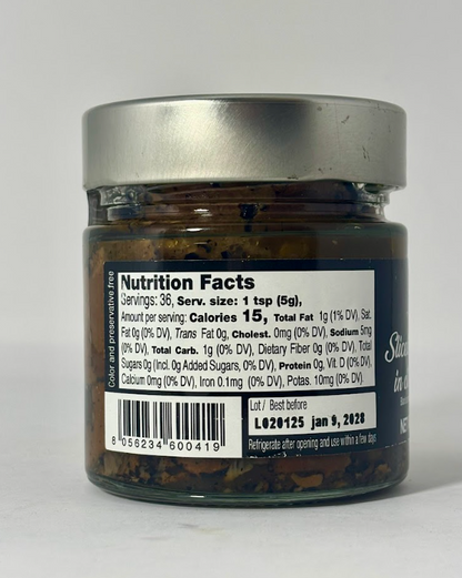 La Spora - Sliced Black Summer Truffle in Oil, Italian All-Natural Product