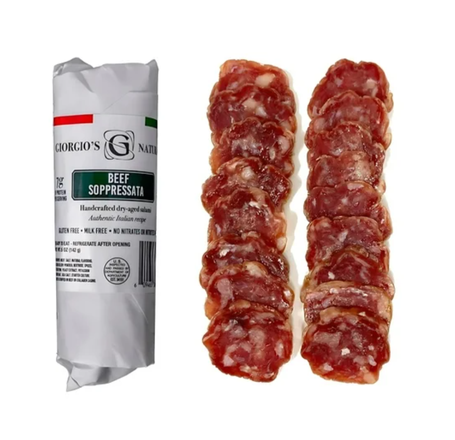 Giorgio's Naturals, Beef Sopressata 5oz