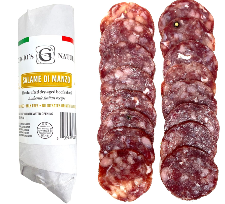 Giorgio's Naturals, Salame Di Manzo 5oz