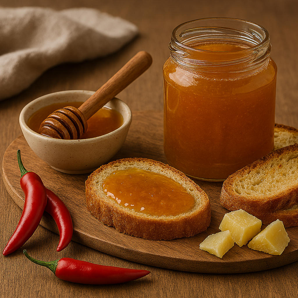 Antichi Sapori Umbri Wildflower and Chili Pepper Honey 120g