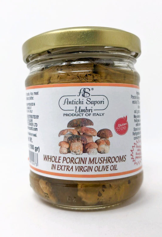 Antichi Sapori Umbri Whole Porcini in Extra Virgin Olive Oil