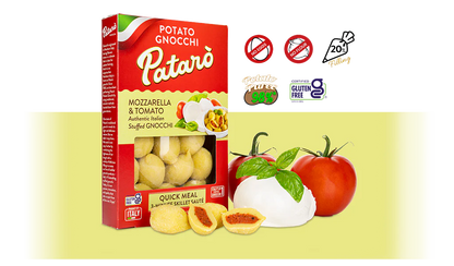 Patarò's Tomato & Mozzarella Stuffed Gnocchi