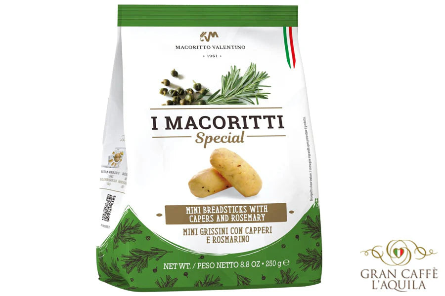 I Macoritti Mini Breadsticks with Rosemary & Capers