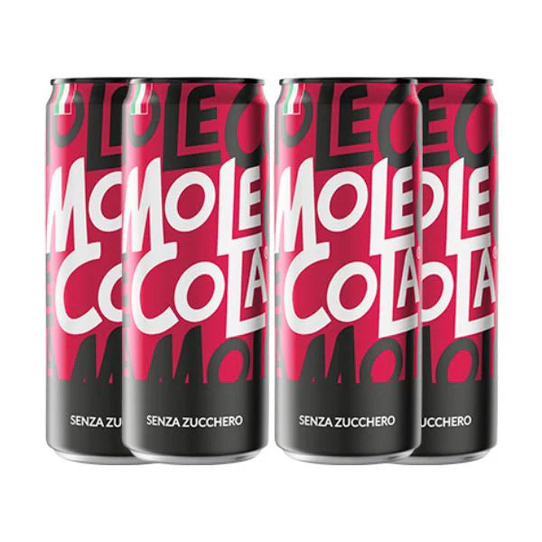 MoleCola Sugar Free Italian Cola Cans (4 pack)