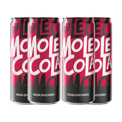 MoleCola Sugar Free Italian Cola Cans (4 pack)