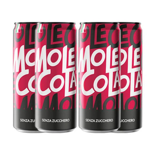 MoleCola Sugar Free Italian Cola Cans (4 pack)