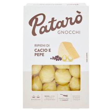 Patarò's Pecorino & Black Pepper Stuffed Gnocchi