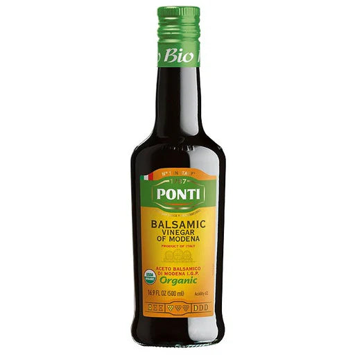 Ponti Balsamic Vinegar of Modena Organic 16.9 Fl Oz