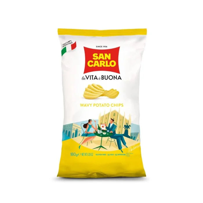 San Carlo Wavy Potato Chips